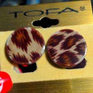 ❤️ Round Clip On Earrings